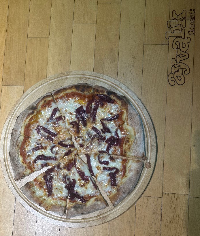 Pastırmalı Pizza Orta